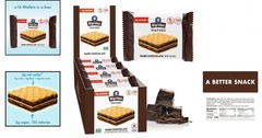 Individually Wrapped Dark Chocolate Wafer Cookies – Keto, Low Carb, Treats