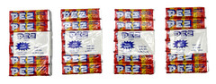 4 PEZ Candy Refills 6 Packs Vintage ASSORTED FRUIT