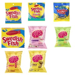 TikTok Viral! Swedish Candy Mix – 10 Bag Variety Pack – BUBS & Swedish Fish