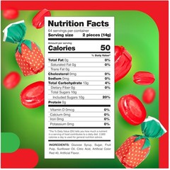 Retro Arcor Strawberry Bon Bons – 125 Individually Wrapped