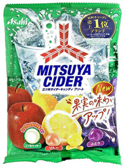 Japan Candy Asahi Group Foods Mitsuya Cider Candy, Ramune Flavor 112g×6 bags