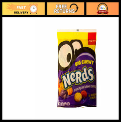 Chewy Crunchy Candy – Big Nerds 6 oz Bag | Sweet & Sour Treats, Party Snacks