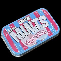 Big Sky Mints COTTON CANDY 6 Tins Sealed Box SUGAR Free Mints Exp 2026
