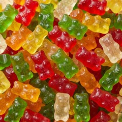 Gummy Bears – 2.2 lb, Bulk Gummy Candy Bag, Fruit Juice Gummy Bears, Chewy Gummi