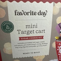 Favorite Day Mini Target Cart Sugar Cookie Kit – 22.3oz – Mini Dog & Boxes