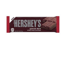 HERSHEY’S Special Dark Chocolate Candy Bars, King Size 2.6oz (Pack of 18)