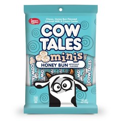 12x Goetze’s Cow Tales Mini Honey Bun Chewy Candy Snack Bulk Bundle Sealed 4oz