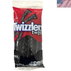Two 5 Oz Packs of Black Licorice Twists – Treat Yourself to Kosher Goodness