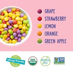 YumEarth Organic Vegan Candy Fruity Treats 5oz Assorted Fruit Flavors
