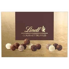Lindt Gourmet Chocolate Truffles Gift Box – 14.7 oz Indulgence for All Occasions