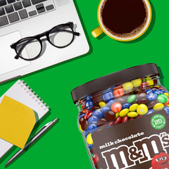 M&M’S Milk Chocolate Candy 62 oz Bulk Jar – Pantry Snack FREE SHIPPING