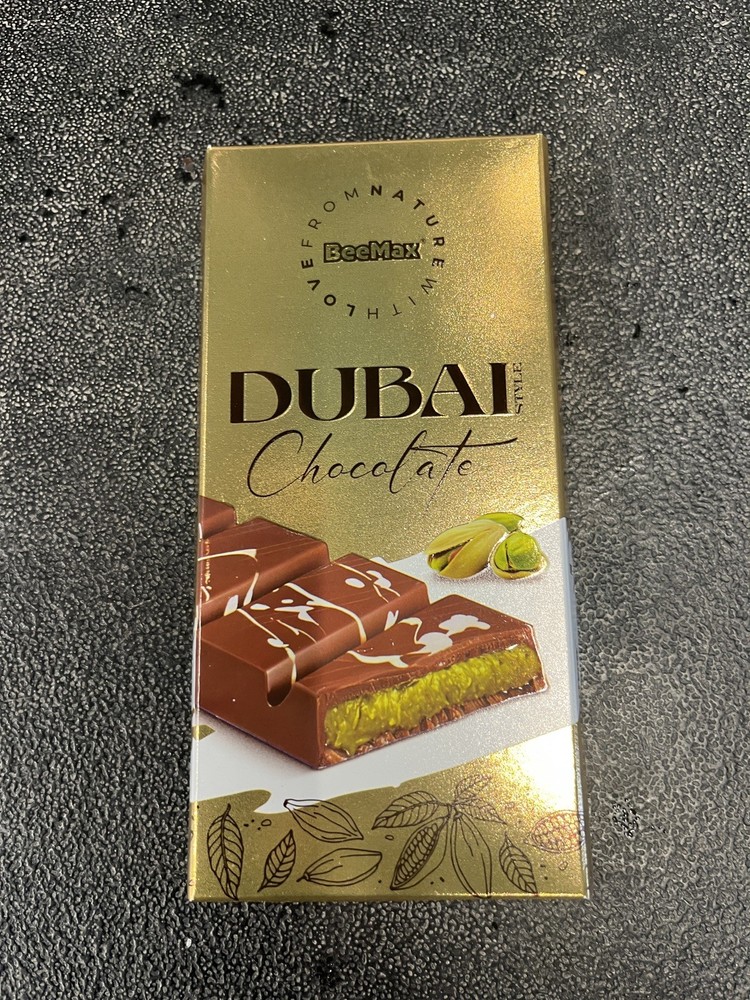 Dubai Chocolate Bar with Pistachio