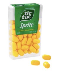 6 Pk Bundle ~Tic Tac Sprite Lemon-Lime Flavored LIMITED EDITION (EXPIRED)