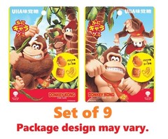 Donkey Kong Gummy Candy – Japanese UHA Brand – Banana & Cola Flavors – Nintendo