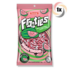 1x Bag Tootsie Frooties Watermelon Fruit Flavored Chewy Candy | 360 Pieces