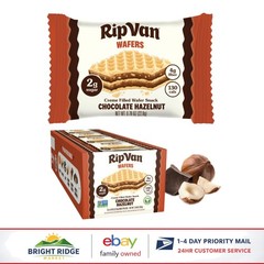 Wafer Cookies with Chocolate Hazelnut Flavor, Low Sugar & Low Calorie