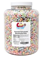 Assorted Mini Marshmallow Bits – 2.5 Lb Jar for Sweet Treat Enhancements