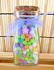 Konpeito Japanese Confetti Star Sugar Spirited Away Candy Flower Bottle Jar Gift