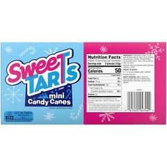 32 – SweeTarts Christmas Mini Candy Canes Punch, Apple & Cherry – Ind. Wrapped