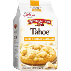 Pepperidge Farm Tahoe Crispy White Chocolate Macadamia Nut Cookies, 7.2 OZ Bag (