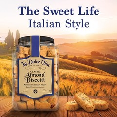Tutti Gourmet Gluten Free Almond Biscotti, 9.9 oz Plant Based Vegan Biscotti