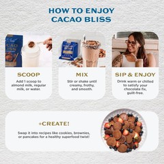 Cacao Bliss – Ceremonial Organic Raw Cacao with MCT Oil & Turmeric – Supports…
