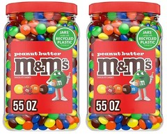 2 pack M&M’S Peanut Butter Milk Chocolate Candy, 55 oz. – FREE shipping