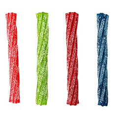 Sour Punch Twists, Sour Candy 3″ Individually Wrapped Chewy Candy, 4 Assorted…