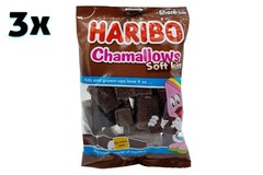 3x bags Haribo Chamallows marshmallows in chocolate 🍬 TRACKED SHIPPING ✈