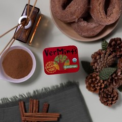 Organic Cinnamon Breath Mints – Travel Size Non-GMO Vegan Refreshment – 6 Pack