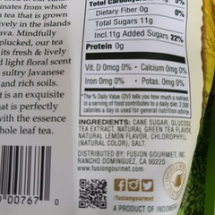 Balis Best Citrus Green Tea Candy 42 Pieces 5.3 Oz Real Tea Extract from Java