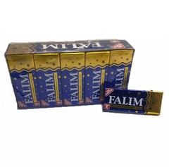 Falim Sugarless Plain Gum, Mastic (20 Pack (100 Pieces)) FAST SHIPPING