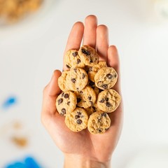 HighKey Keto Chocolate Chip Mini Cookies – 2.25 Ounce (Pack of 3), brown