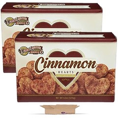 Cinnamon Hearts Cracker by Valley Lahvosh | 4.5 Oz | Pack of 2