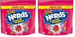 Gummy Clusters Rainbow Candy – Shareable 18.5oz Resealable Bag Pack of 2
