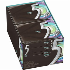 5 RPM Mint Sugar Free Gum 10 Packs 15 Sticks Each 150 Total Sticks