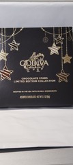 Godiva Holiday Stars Collection Gift Box Festive Star Shaped Chocolates BB 06/26