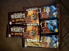 Harry Potter Limited Edition Hershey Chocolate Bars 5 Loose Bars