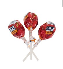 Jolly Rancher Lollipops Bulk Candy 1.5 Pounds (Cherry) 35-40 Pieces Suckers Pops