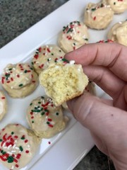 Italian Sprinkle Cookies * Italian Wedding Cookies
