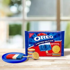 OREO Firecracker Pop Sandwich Cookies Limited Edition 11.46 oz Bags, 3 Pack