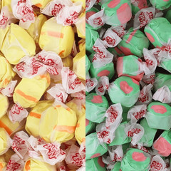 Taffy Town Salt Water Taffy Candy Mix – Watermelon & Banana Flavor Candy Mix
