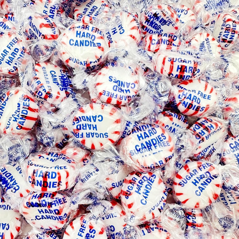 Sugar Free Peppermint Starlight Candy ~ 1LB/ 2LB / 3LB ~ Free Ship