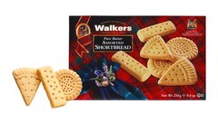 Walker’s Shortbread Assorted 8.8 Ounce (Pack of 1), Golden Yellow