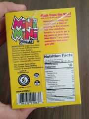 Gerrit 15.8 oz Box ASSORTED MINI MINI CHICLES Chiclets Chicle Gum Candy -20 Bags