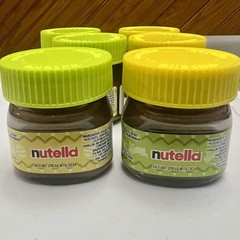 Lot Of 6 Nutella Mini Jar Hazelnut Spread 1.05 OZ Each Ferrero New Exp 10/2026