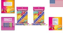 Gluten-Free Mixed Fruit Chewy Mints – 14 Pieces/Roll, 12 Rolls for Celebrations