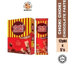 CHOKI CHOKI Malaysia Chocolate Paste – 5 Sticks x 12 Packet
