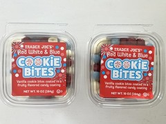 Trader Joe’s | Red White & Blue Cookie Bites -2 Packs