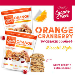 Cookies All Natural Twice Baked Crispy Cookie, Peanut & Dairy Free, 18Oz